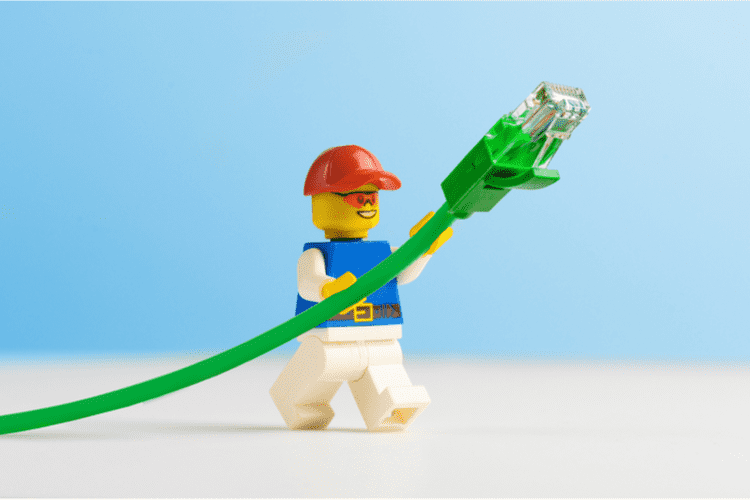 use ethernet cable to reduce latency