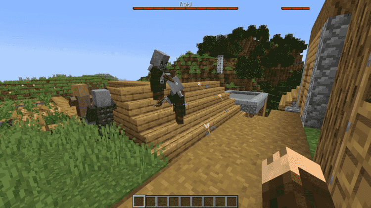 minecraft raid
