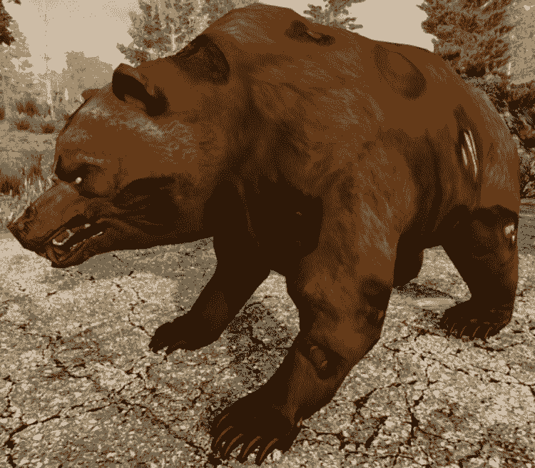 7 days to die zombie bear 